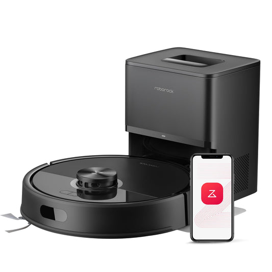 roborock Q7 M5+ Robot Vacuum & Mop with Self-Empty Base, LiDAR Navigation, 10000Pa Suction, Anti-Tangle Design