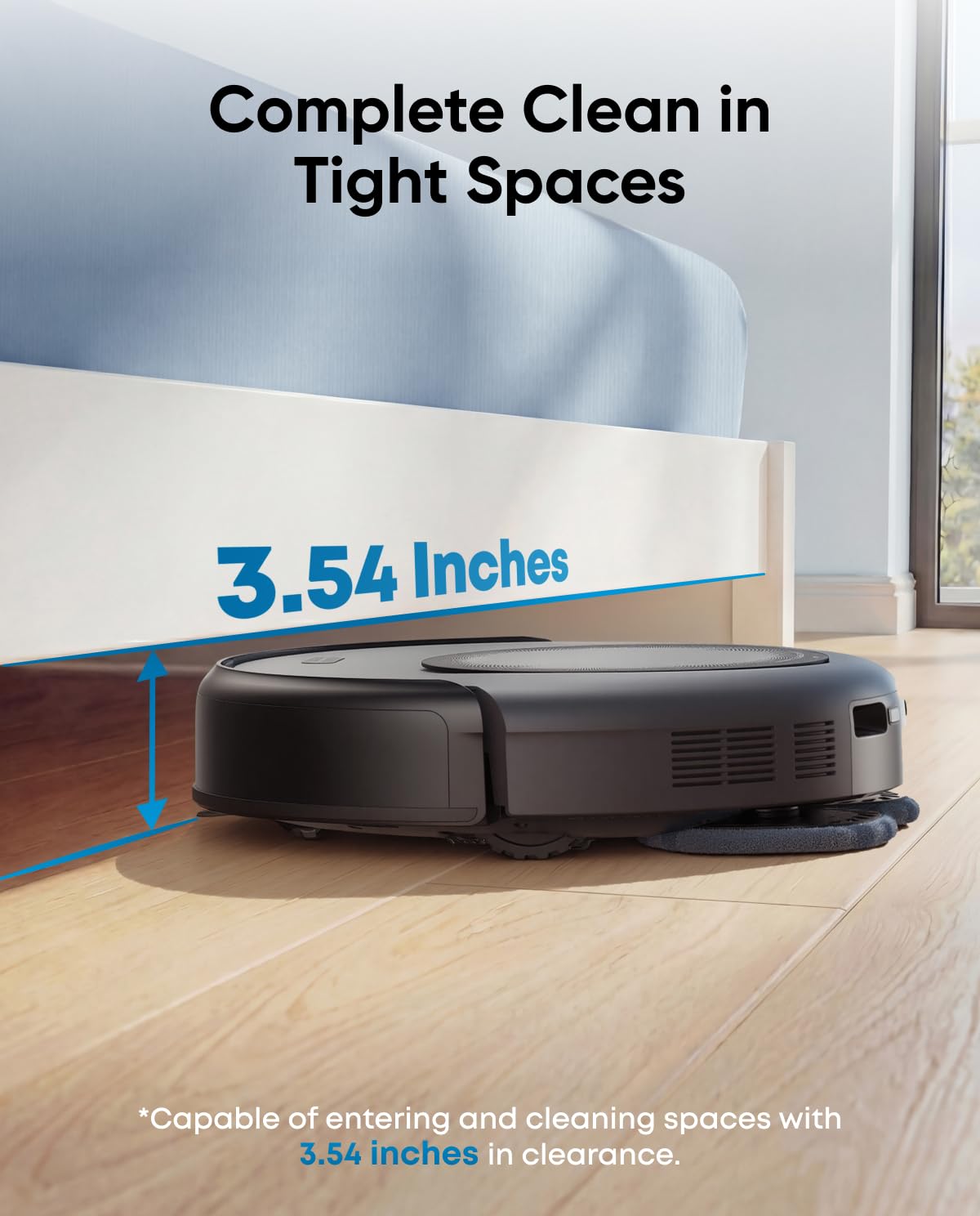 eufy Omni C20 Robot Vacuum & Mop with Auto Washing, Drying & Self-Emptying Station - 7,000 Pa Suction