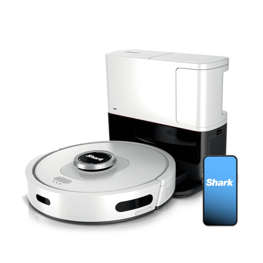 Shark Matrix Clean Robot Vacuum with Self-Empty Base, LiDAR Navigation & High Suction Power