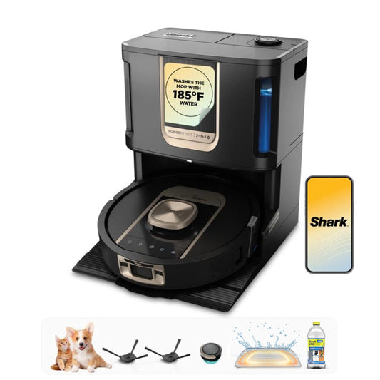 Shark PowerDetect ThermaCharged Robot Vacuum & Mop Combo with Heated Self-Cleaning Base