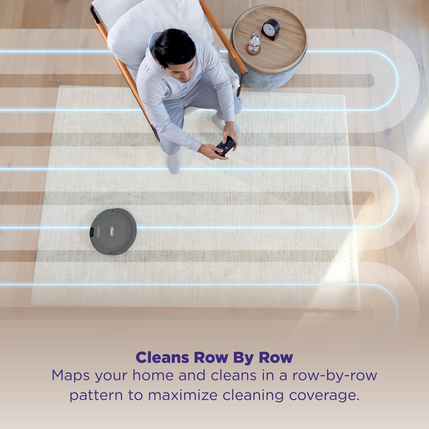 Shark Navigator Robot Vacuum with Bagless Self-Empty Base & LiDAR Navigation RV2120AE