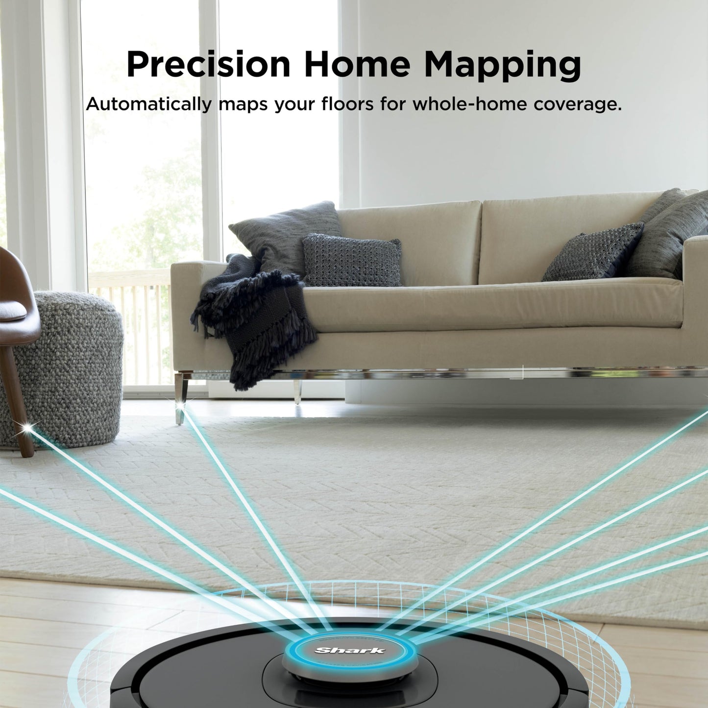 Shark AV2501AE AI Robot Vacuum with XL HEPA Self-Empty Base, LiDAR Navigation & Matrix Clean