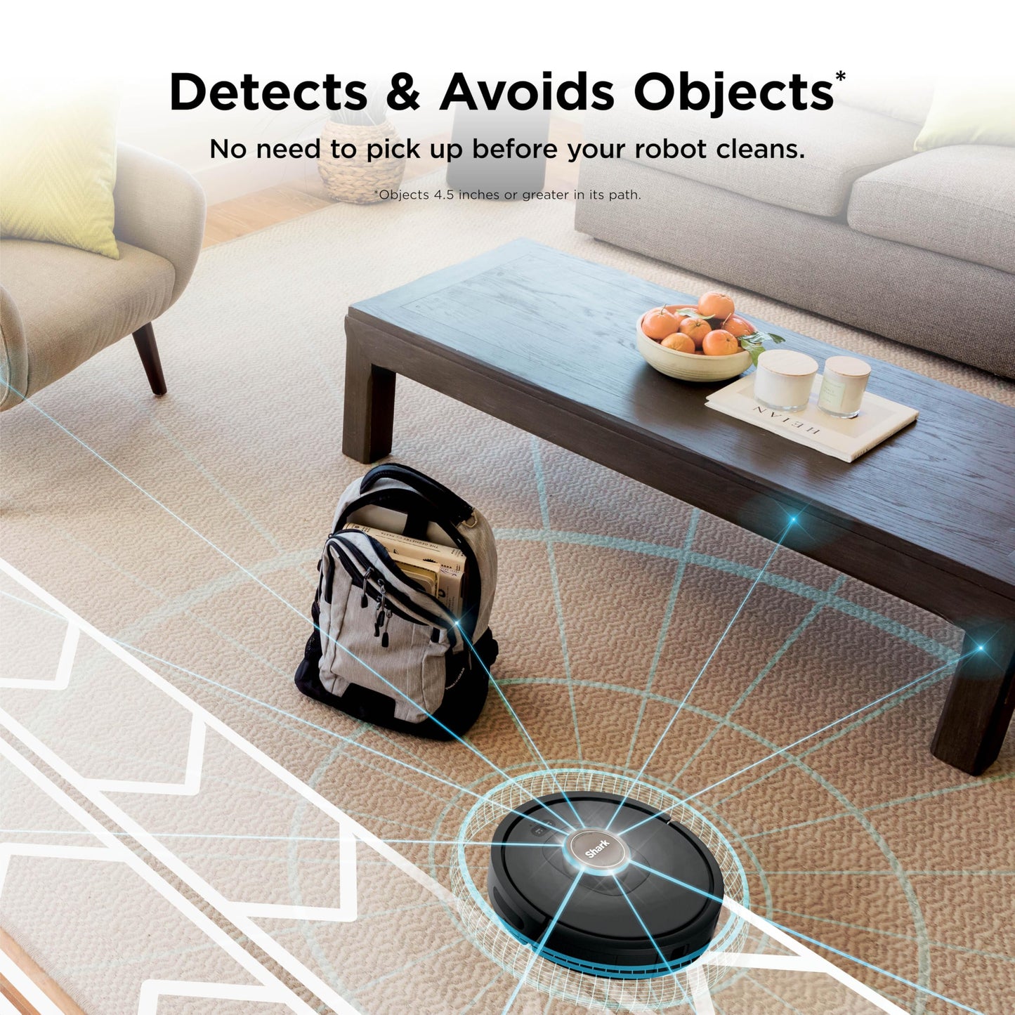 Shark AV2501AE AI Robot Vacuum with XL HEPA Self-Empty Base, LiDAR Navigation & Matrix Clean