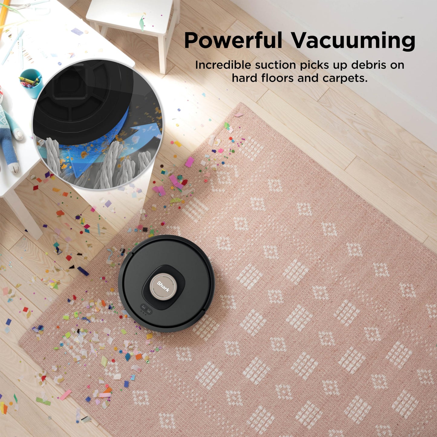 Shark AV2501AE AI Robot Vacuum with XL HEPA Self-Empty Base, LiDAR Navigation & Matrix Clean
