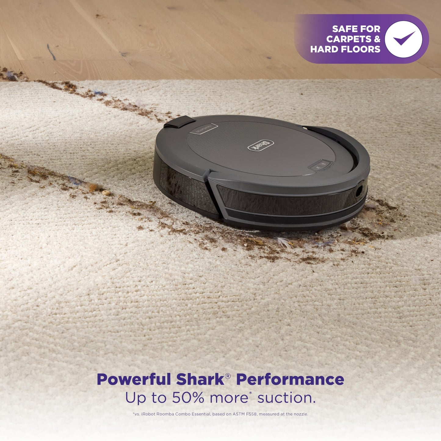 Shark Navigator Robot Vacuum with Bagless Self-Empty Base & LiDAR Navigation RV2120AE